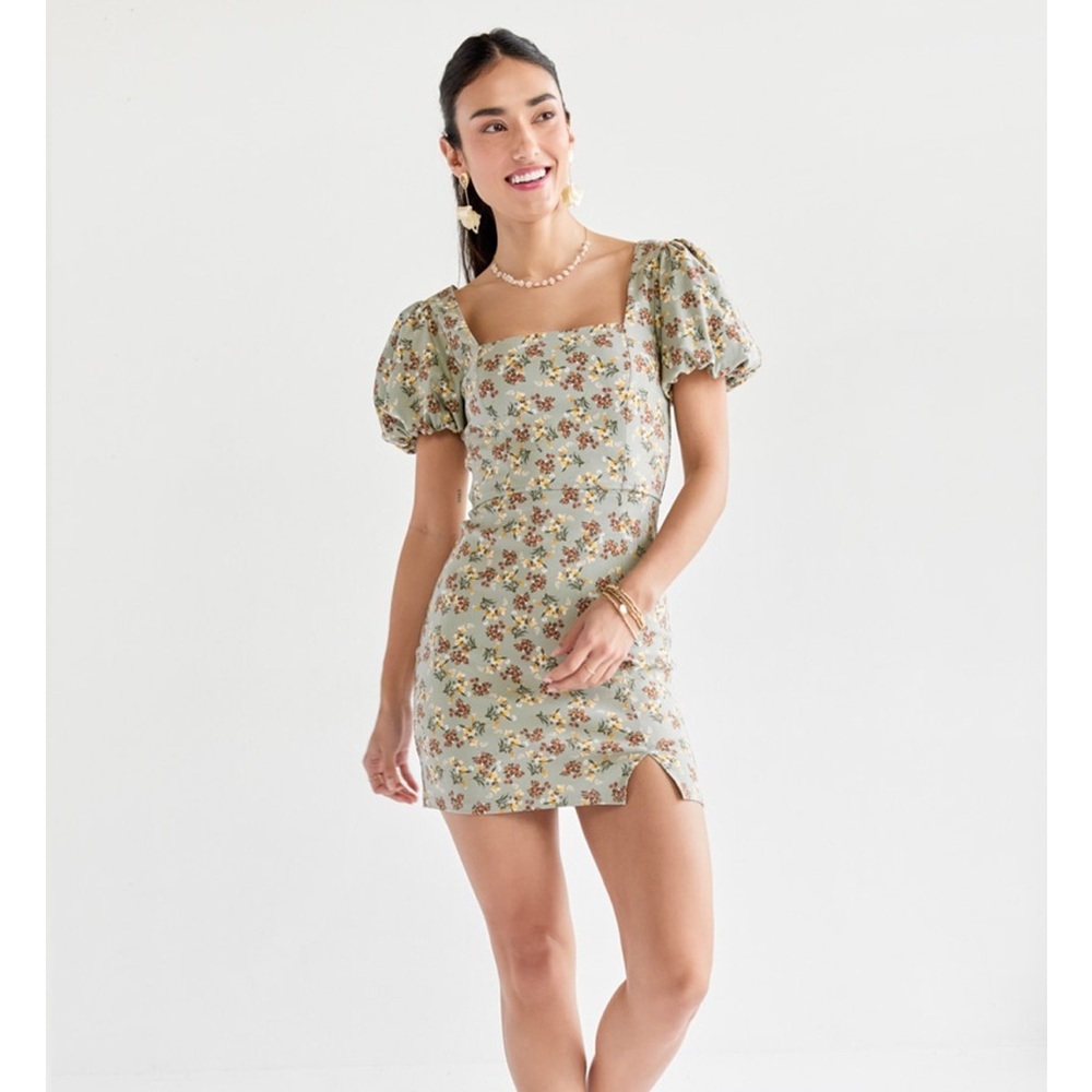 ‼️SALE‼️Francesca’s Puff Sleeve Dress